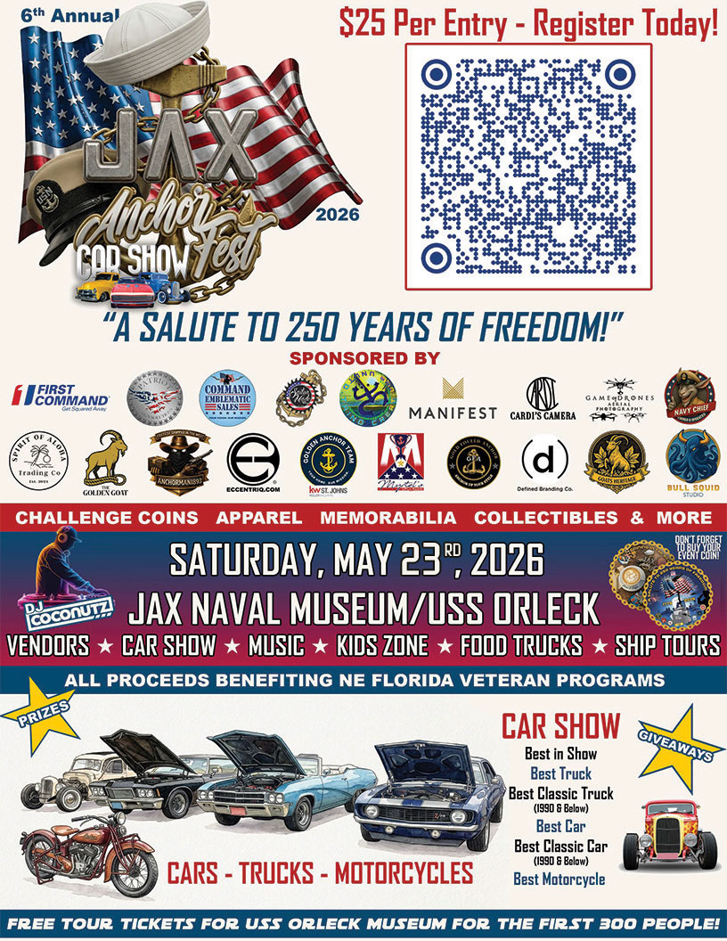 Jax Anchor Fest 2026 Car Show