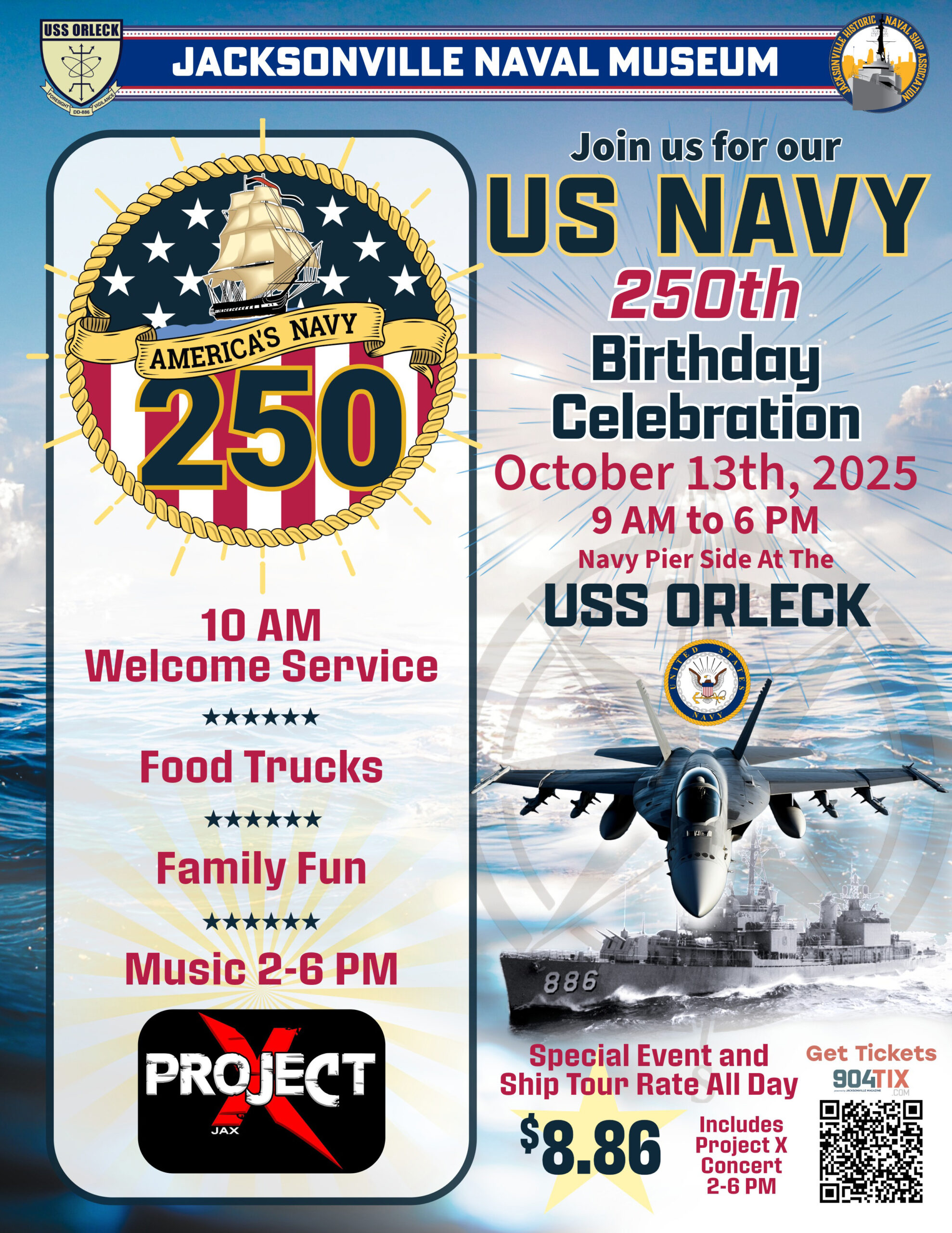 USS Orleck Navy 250th Scaled