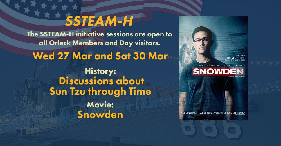 SSTEAM H March 27 And 30 2024 On The USS Orleck