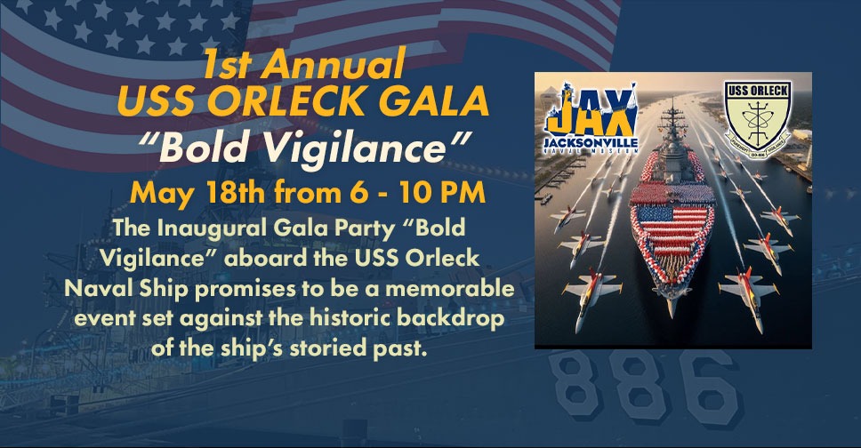 USS Orleck Inaugural Gala Bold Vigilance 2024