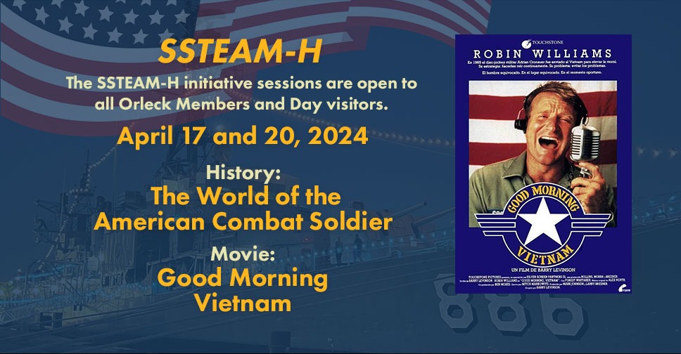SSTEAM H April 17 And 20 2024 On The USS Orleck