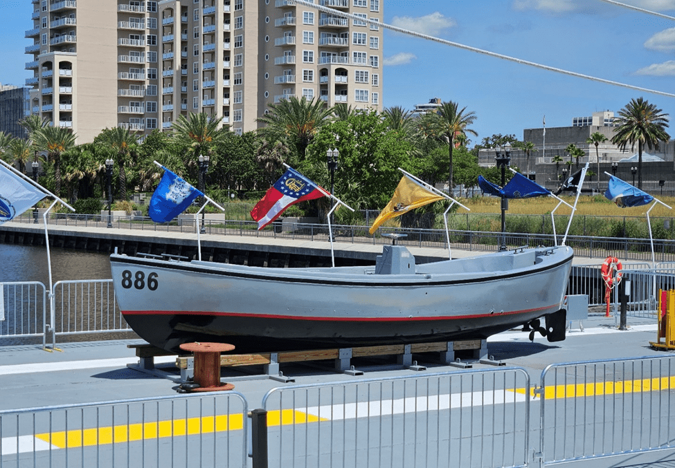 The-WardRoom-June-2024-Figure-9-Restored-26-foot-Orleck-Motor-Whale-Boat