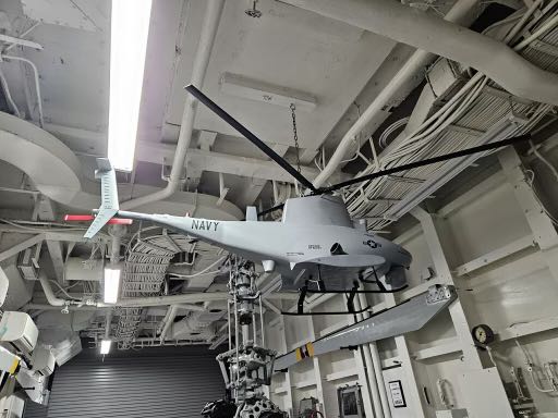 USS Orleck Navy Fire Scout Drone USS Orleck Navy Fire Scout Drone