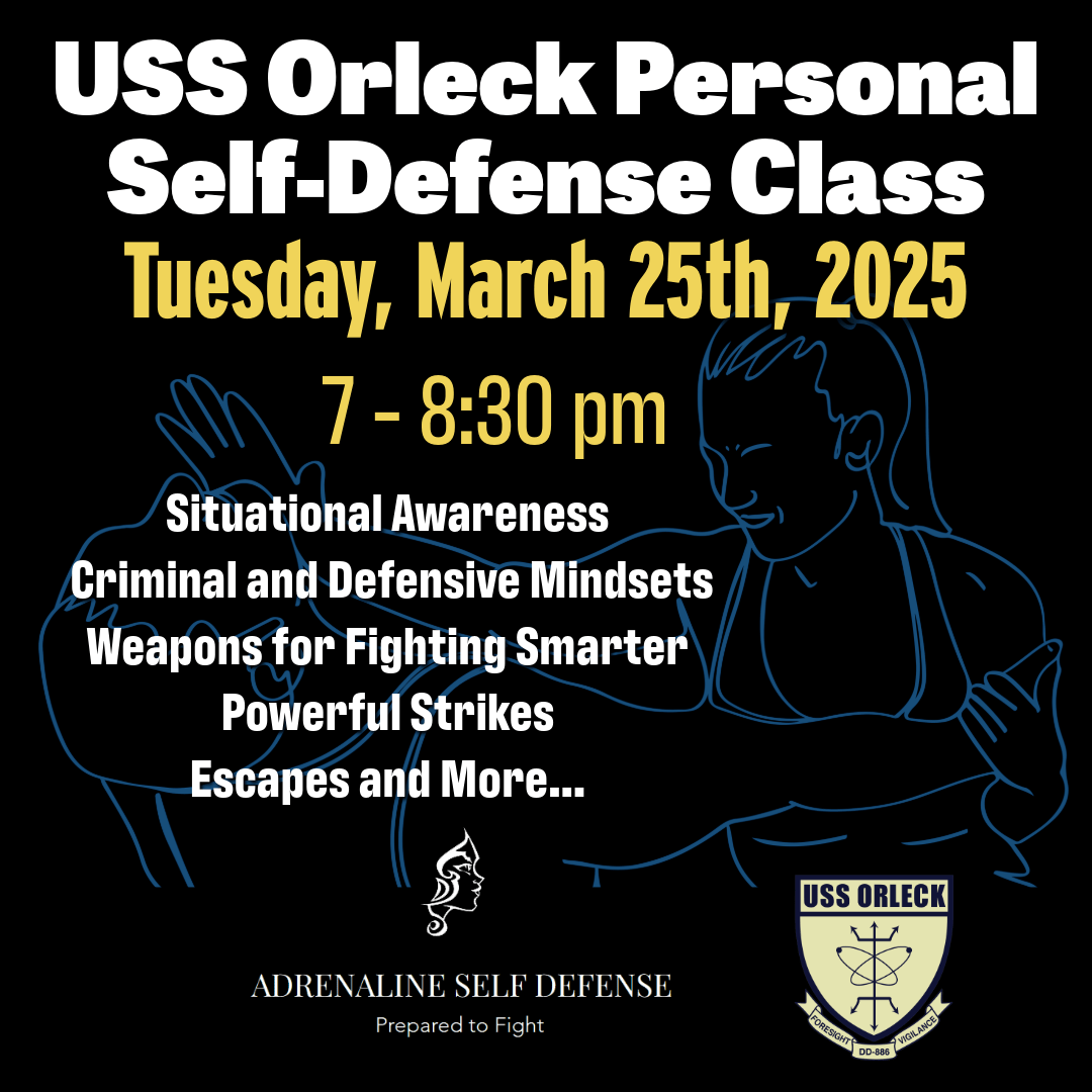 USS Orleck Personal Self Defense Class March 2025