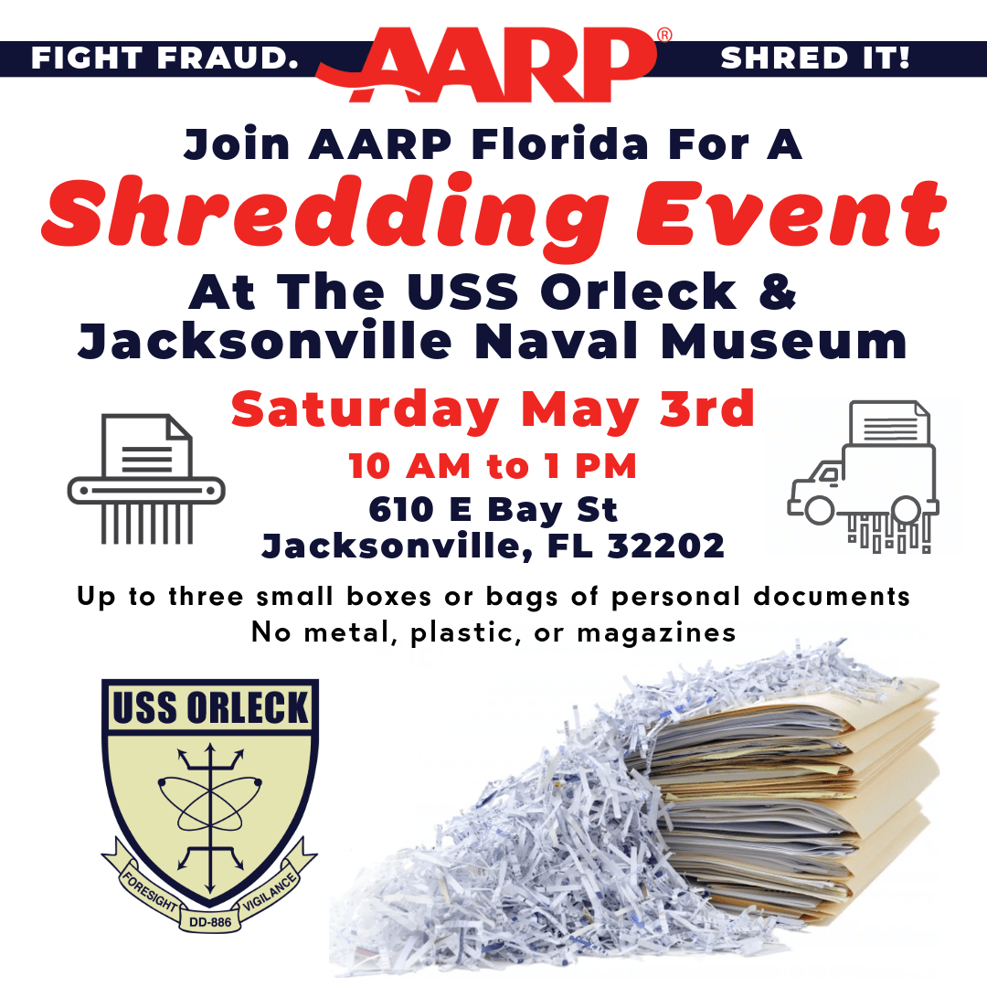 AARP Shredding Event