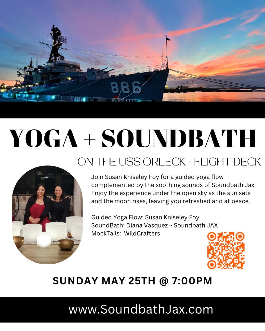 YOGA Soundbath USS Orleck May 25 2025