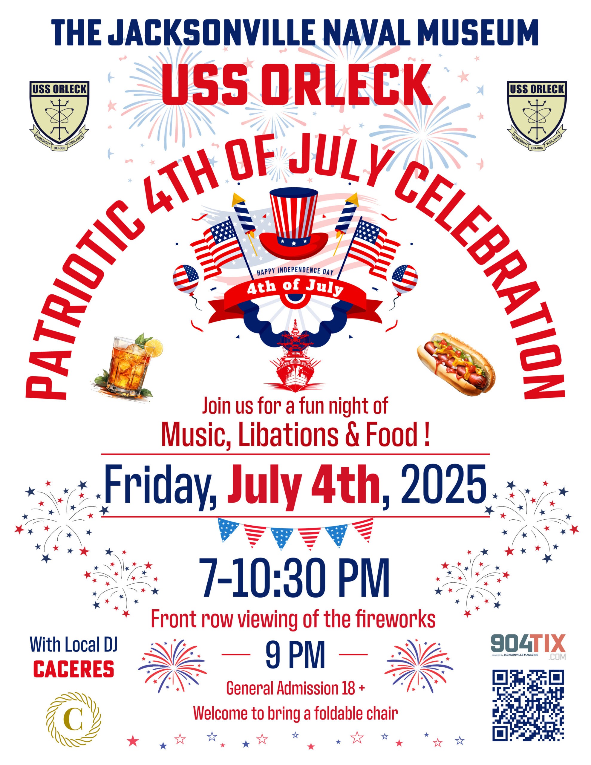 USS Orleck 4th Of July 2025 Scaled