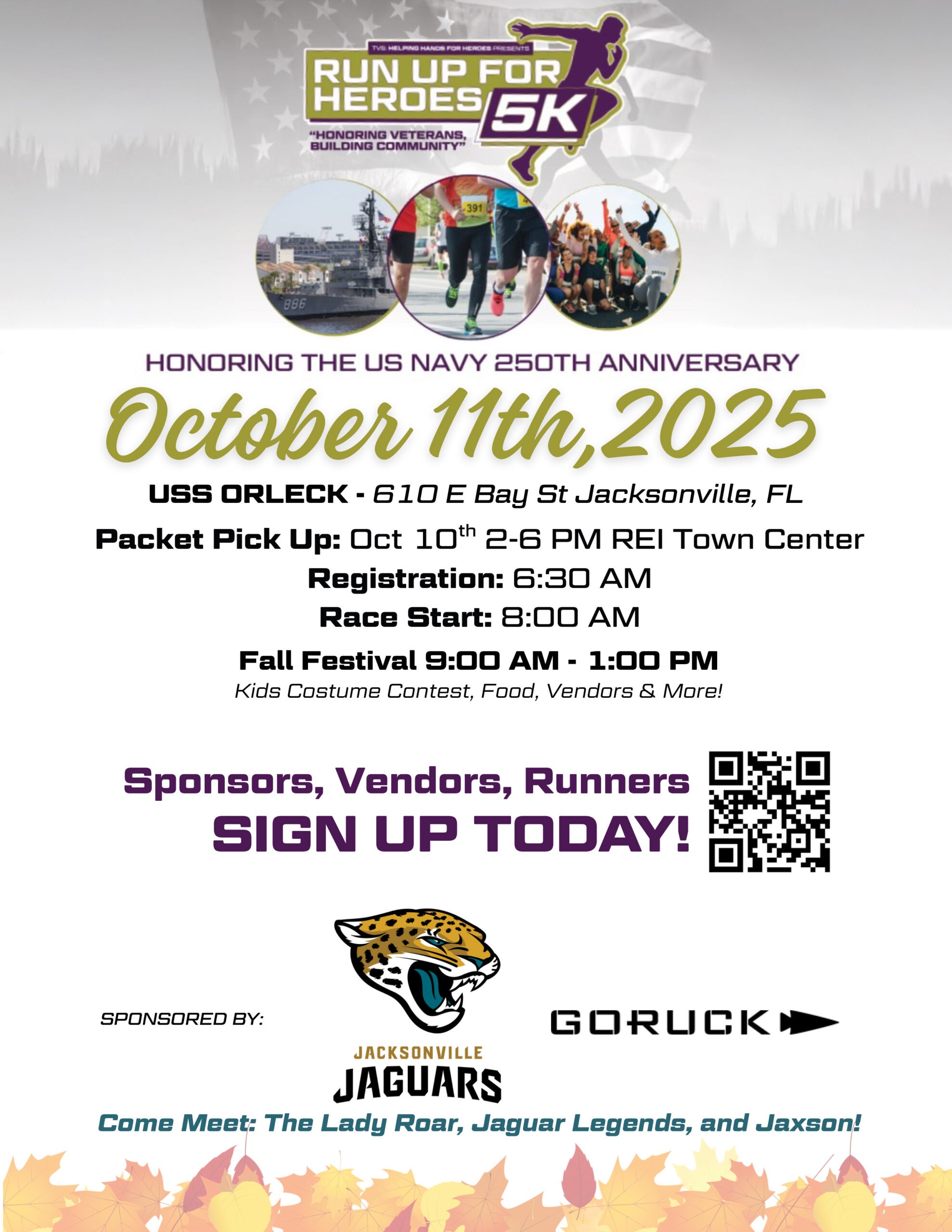 Run Up For Heroes 5K USS Orleck 2025 Scaled