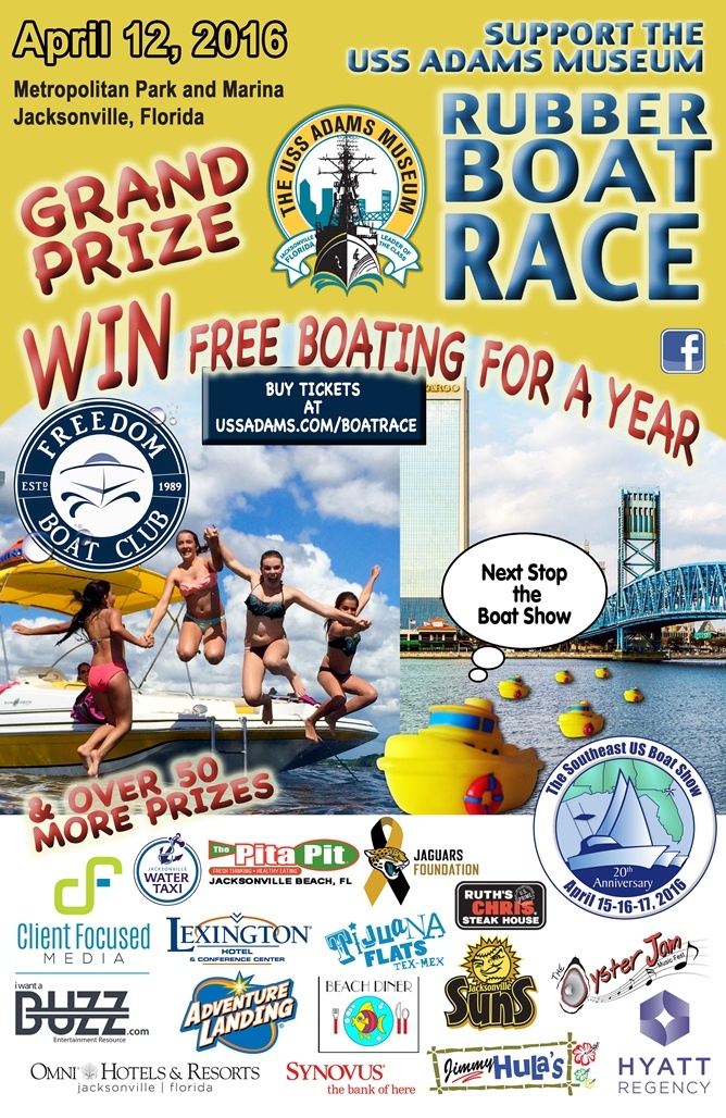 Boat Race to help Bring Home the USS Adams - Florida Historic Naval ...